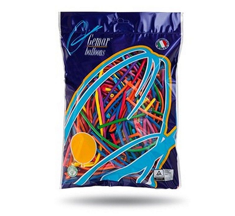 

Balony do Skręcania Gemar Pastel MIX Q260 - 50 szt