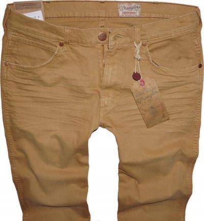 

Wrangler Greensboro jeansy Honey miodowe W30 L34