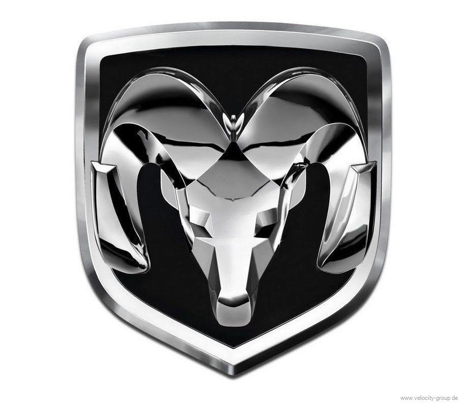   logo 3d dodge ram magnum 42x45 mm 