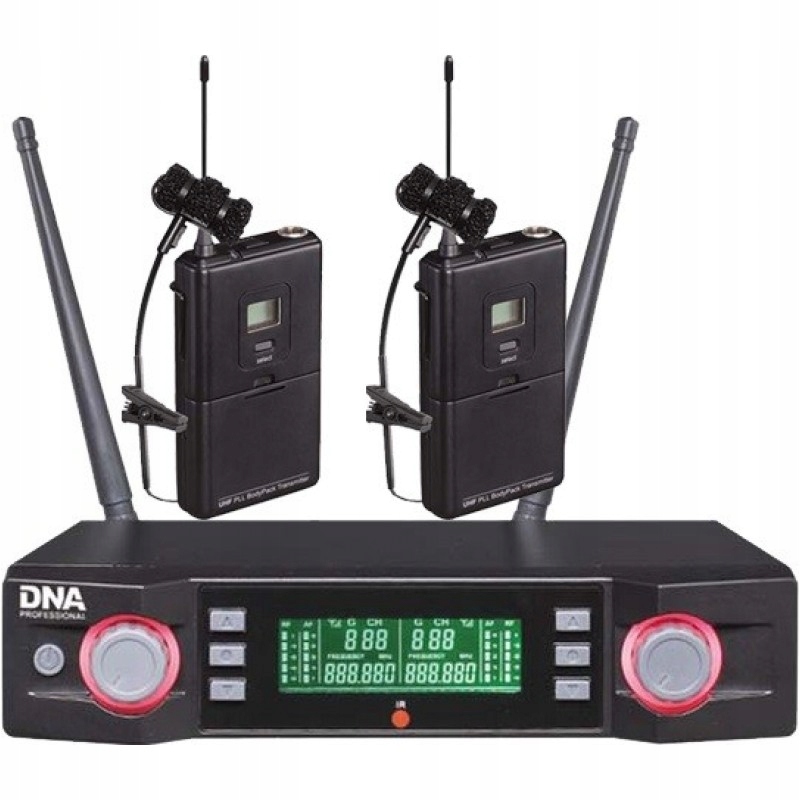 DNA VM - DUAL INSTRUMENTAL SAX SET 2x mikrofon bezprzewodowy zestaw EAN (GTIN) 5907780140177