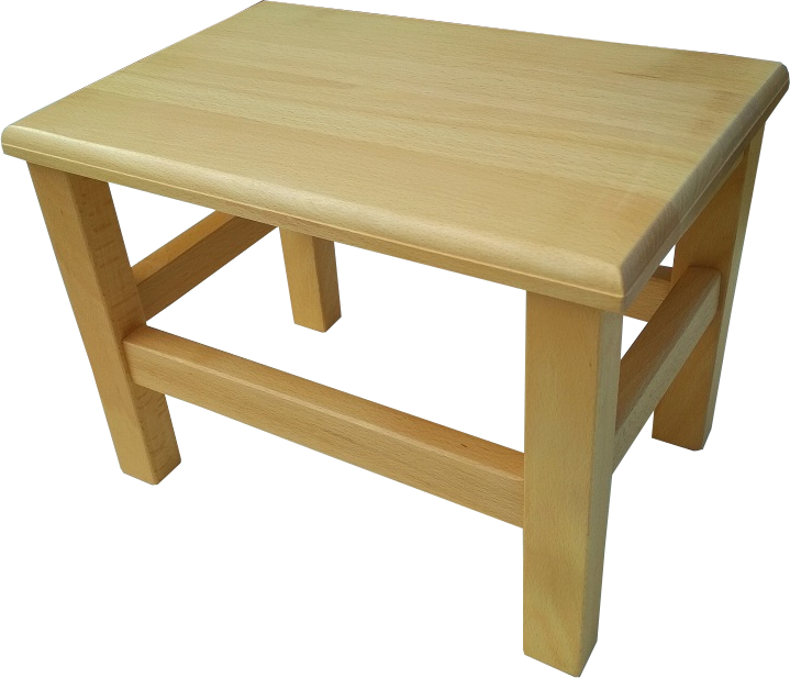 RYCZKA TABORECIK BUKOWY DREWNO TABORET- STOŁEK Kolor mebla olcha
