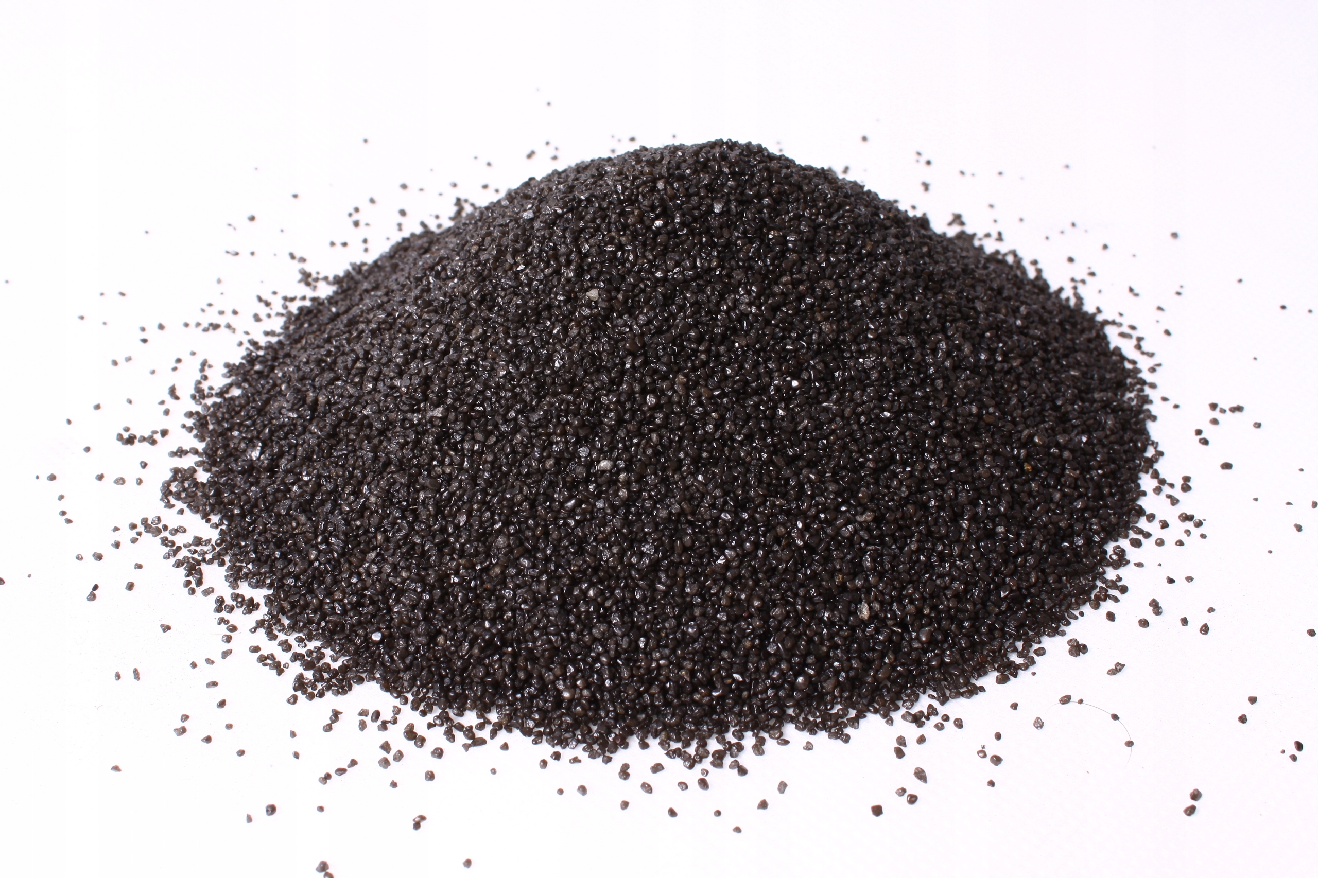 Czarny żwirek, piasek kwarcowy do akwarium 0,8-1,2mm 20kg AQUAdream