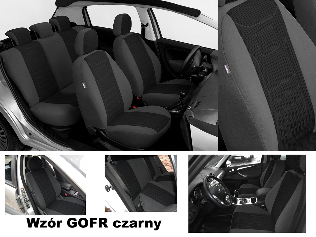 FORD S-MAX od 2006r POKROWCE NA FOTELE SAMOCHODOWE Typ pokrowiec