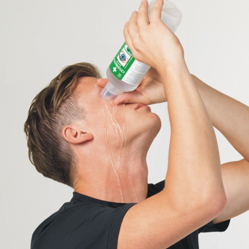 Płukanka do oczu z uchwytem CEDERROTH Rodzaj wyposażenie apteczki