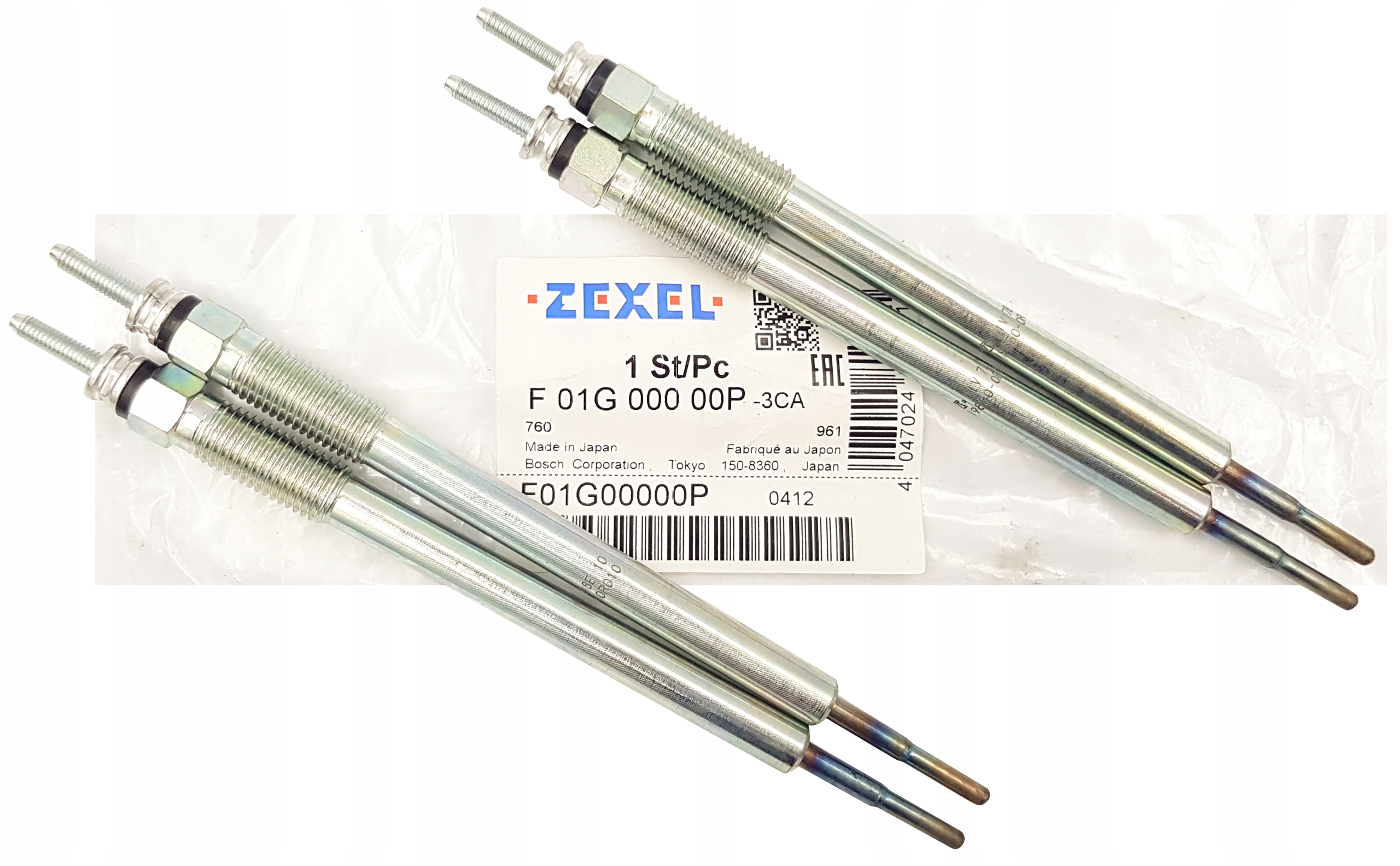 01G 000 - TOYOTA AVENSIS T25 2.0 D4D свеча накаливания 4 шт.