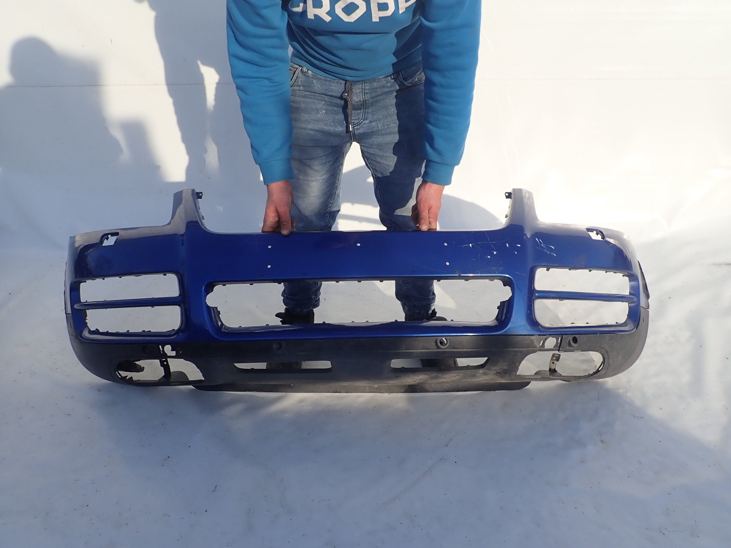 VW TOUAREG e 1 02-06 Paraurti Anteriore LAVAFARO PDC