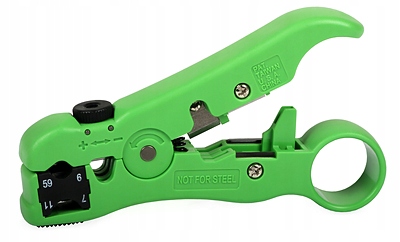 Wtyk BNC złącze kompresyjne MASTER na RG 59 10szt. Orientacja złącza proste