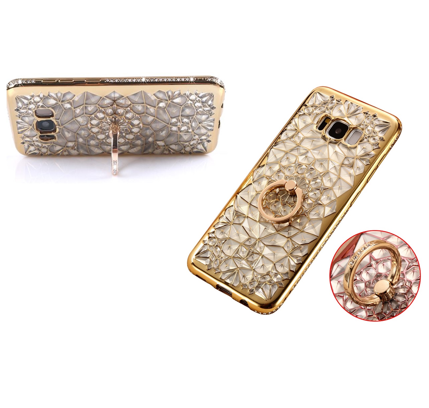 

Etui Ring Samsung J4 J6 J8 A5 A8 Plus Swarovsky