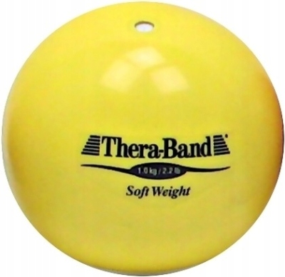 

Piłka lekarska mała Thera-Band Soft Weight 1,0 Kg