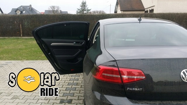 ZASLONKI PRZECIWSLONECZNE VW PASSAT B8 SEDAN 2014 Producer Solarride