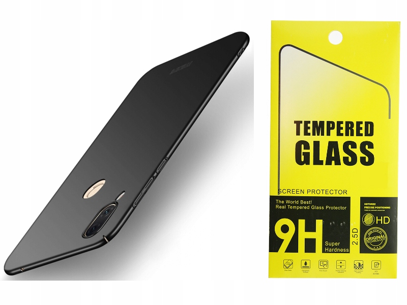 

Etui Ultra Slim Silky Touch Huawei Nova 3 + Szkło