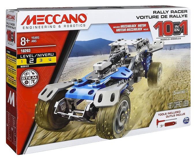 

Meccano Auta Zestaw Modeli 10w1 Auto Samochód