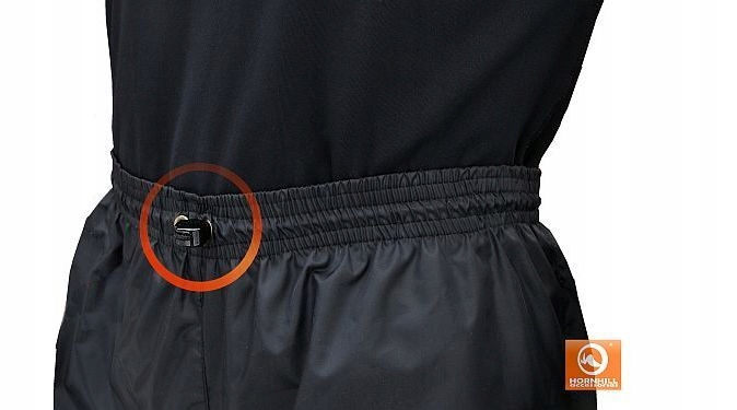 Przeciwdeszczowe LEKKIE spodnie rowerowe HORNHILL STEP na rower M/L Rozmiar M/L