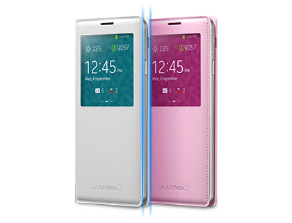 ORYG ETUI S View COVER FLIP SAMSUNG GALAXY Note 3 Funkcje pochłanianie wstrząsów