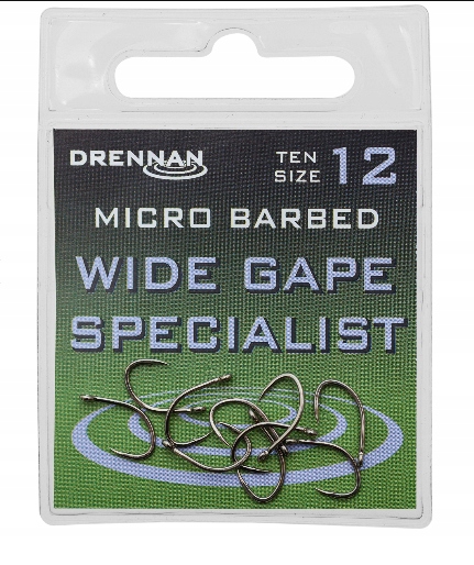Drennan Haczyk Wide Gape Specialist Rozmiar "4" 10szt/op