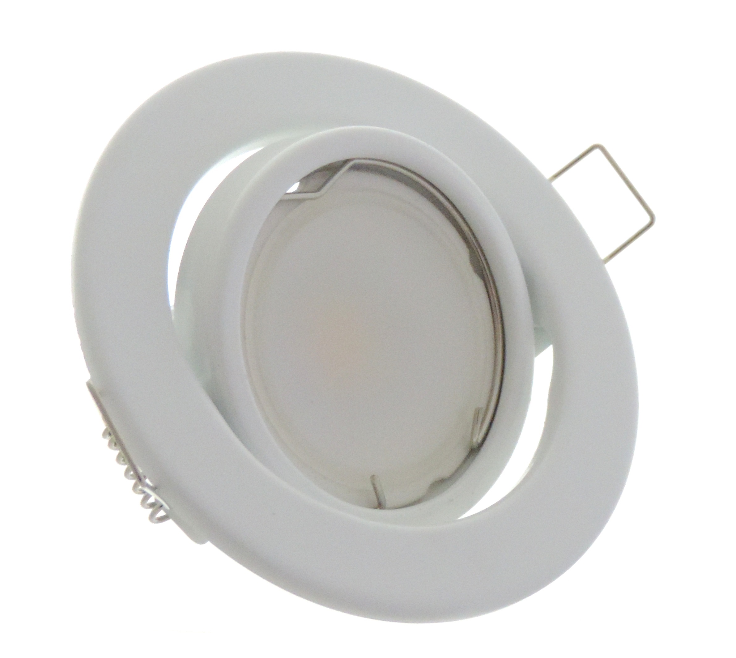 OPRAWKA RUCHOMA DO PODBITKI DACH BIAŁA GU10 LED 1W