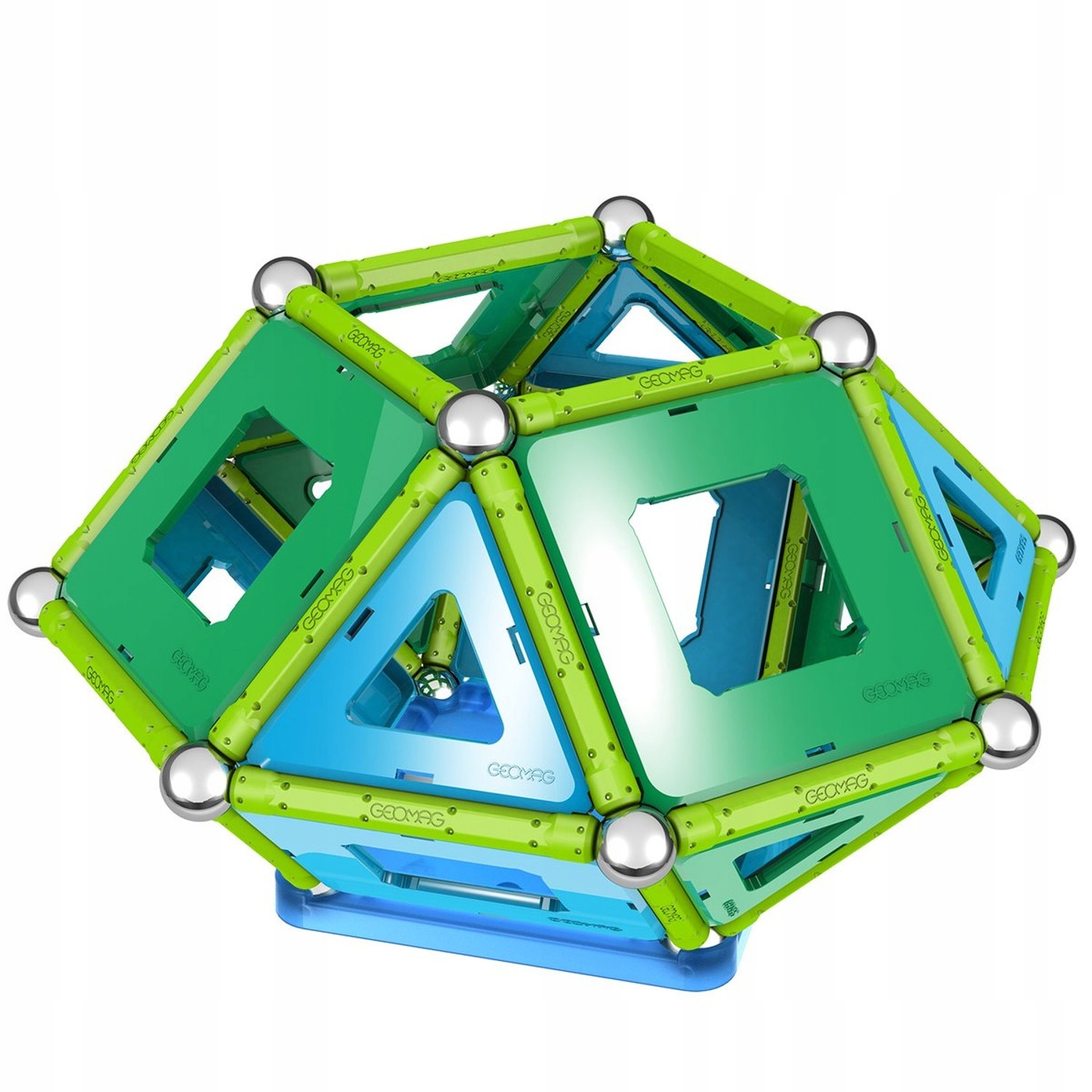 KLOCKI MAGNETYCZNE GEOMAG PANELS GEO-460 3D 32 el. Płeć chłopcy dziewczynki