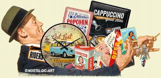 Magnes Citroen 2CV 9szt Nostalgic 83126 Производитель Nostalgic Art