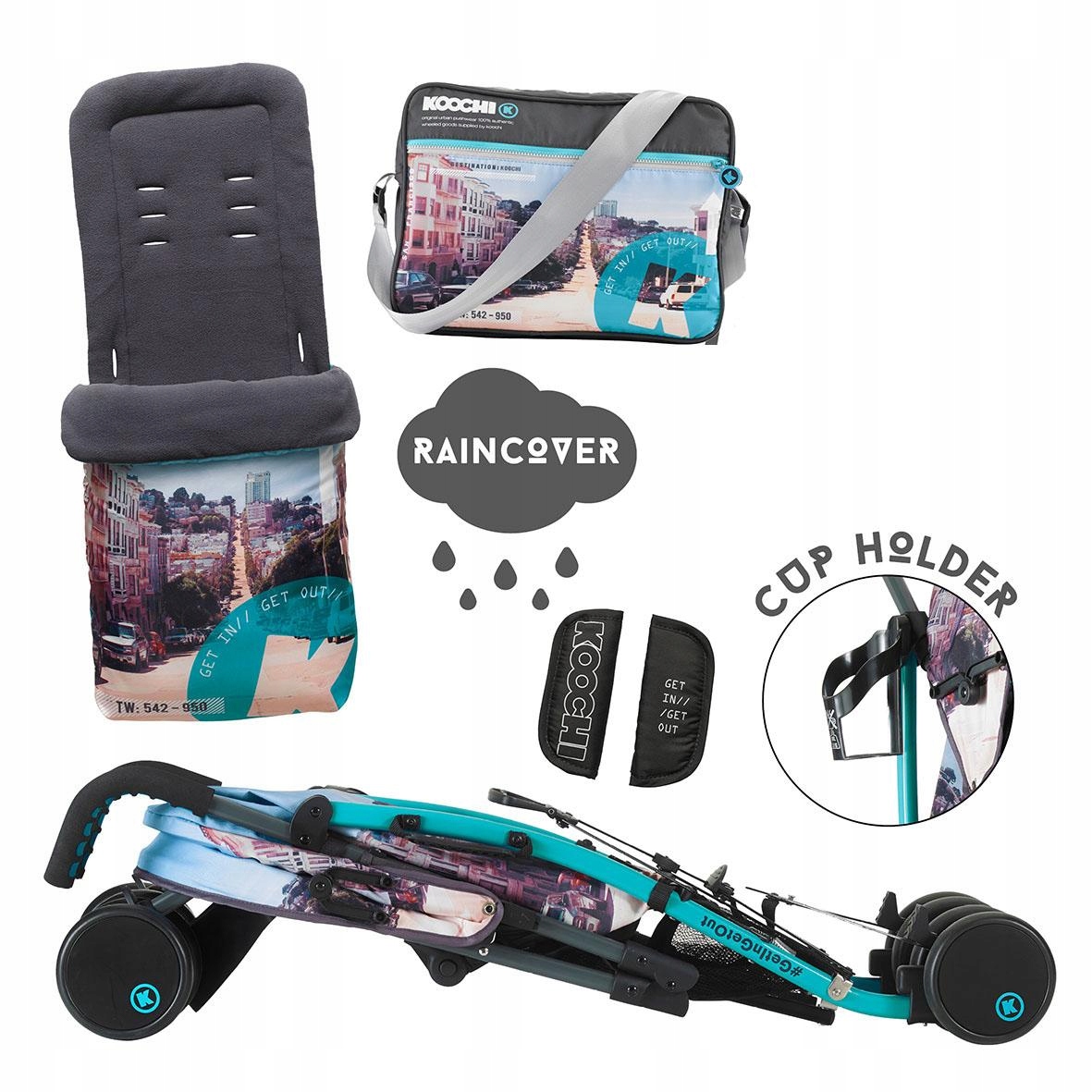 Koochi Speedstar Parasolka Spacerowy San Francisco Model speedstar