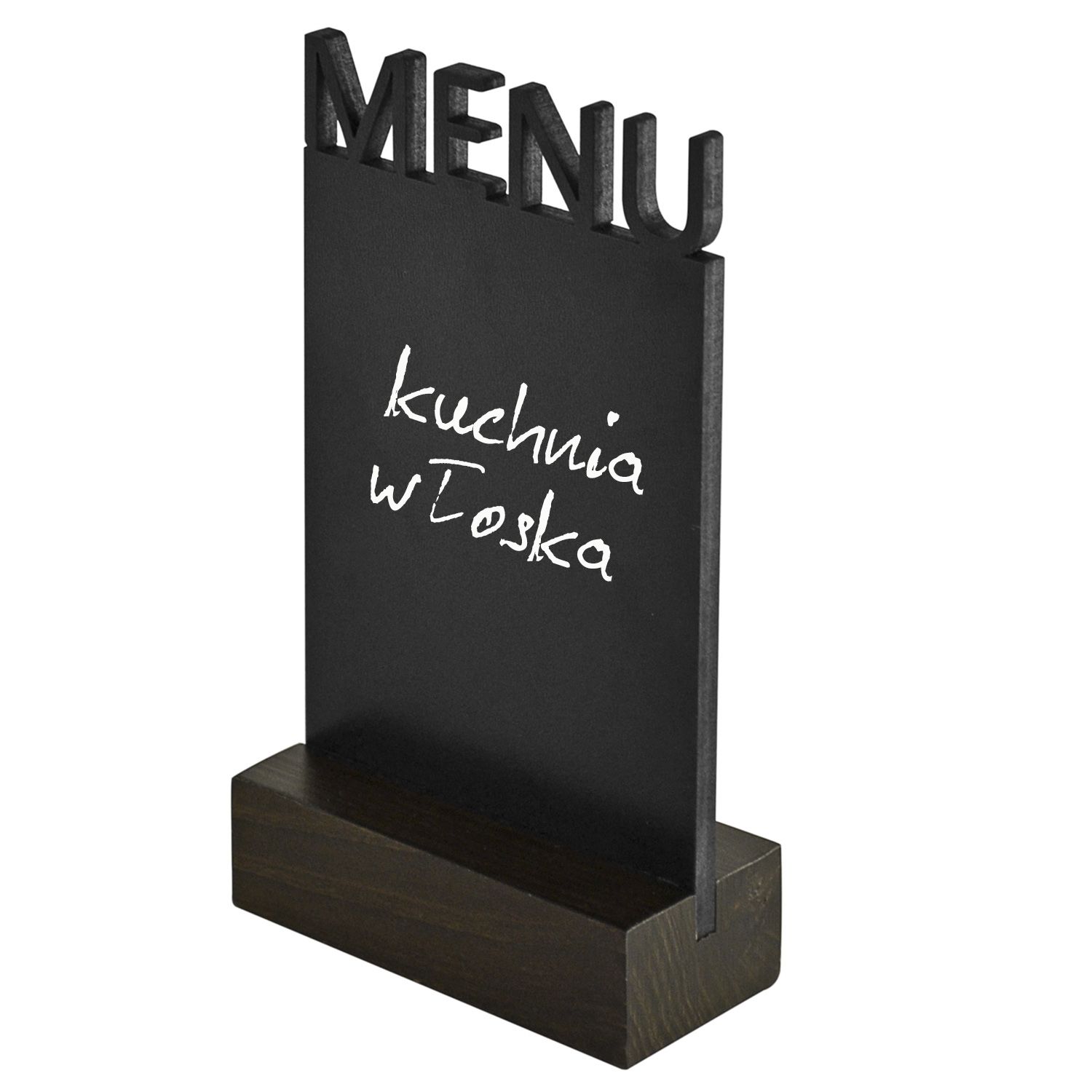 MENU - tabliczka kredowa stolikowa gastronomiczna Marka inny