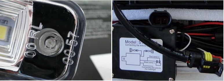 SUPER MOCNE SWIATLA DO JAZDY DZIENNEJ LED LEADHOME Shape longitudinal