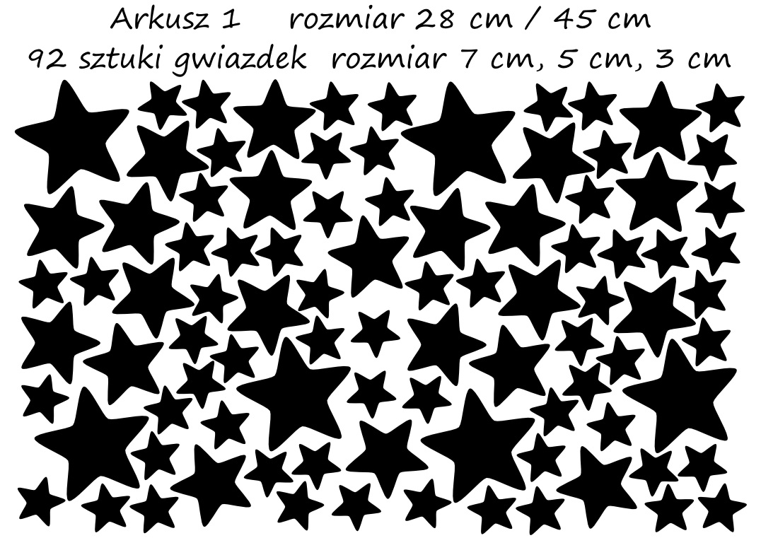 naklejki ścienne na ścianę gwiazdki kotek gwiazdka Motyw Motywy zwierzęce Motywy roślinne Kuchenne Dekor Dziecięce Inny Tribal Nowoczesne