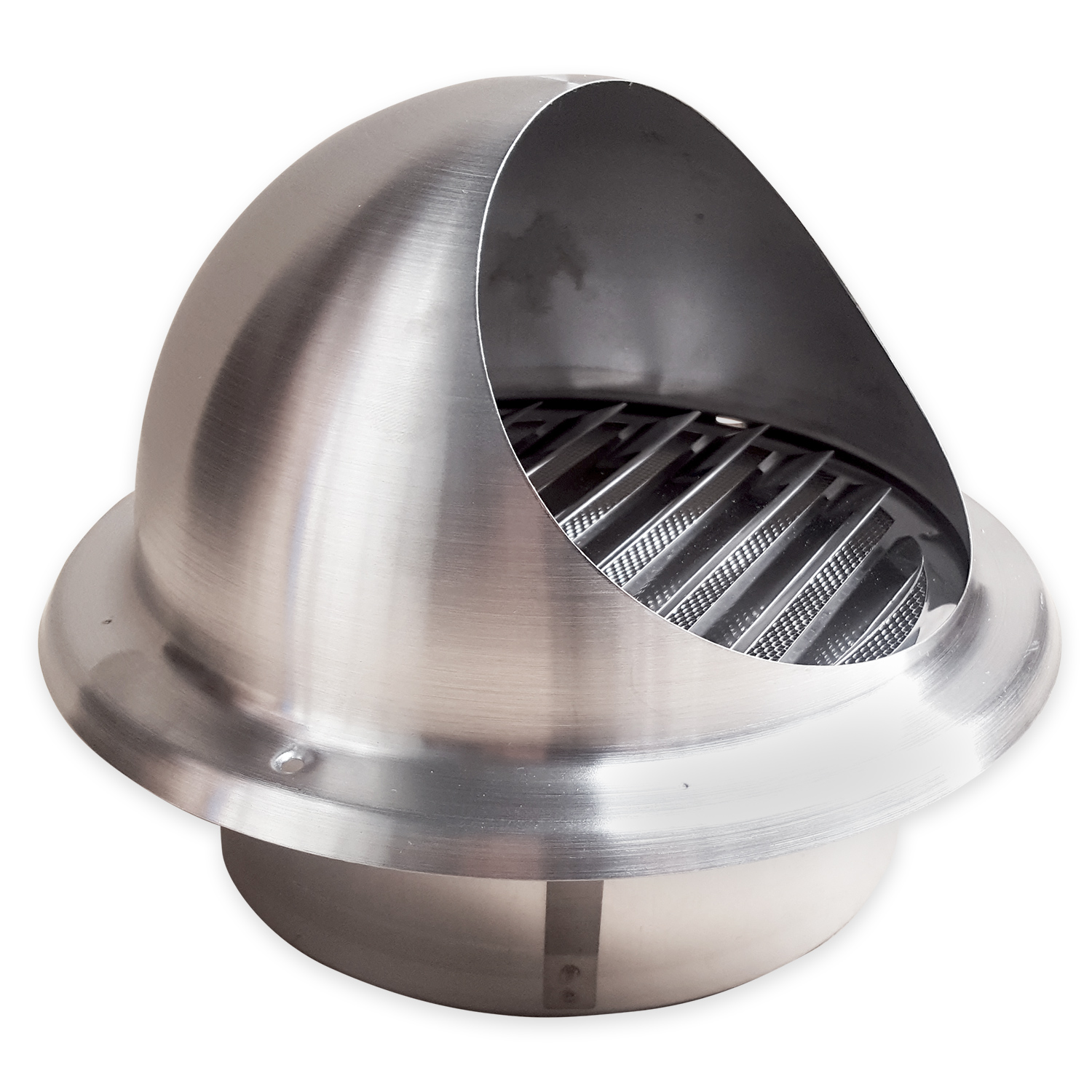 

Czerpnia wyrzutnia ścienna kratka 150 chrom inox