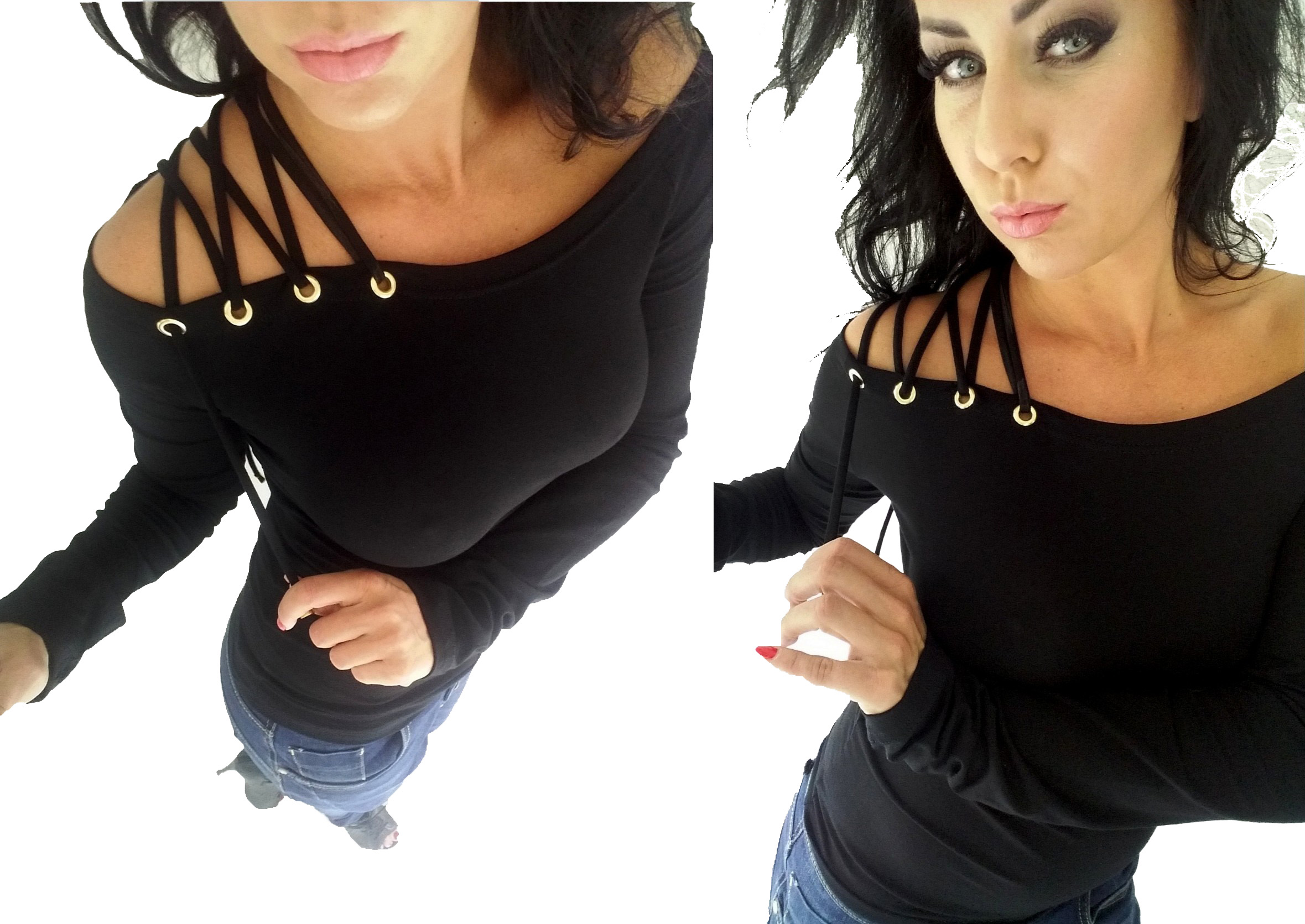 LipMar sexy svázané rameno M 38