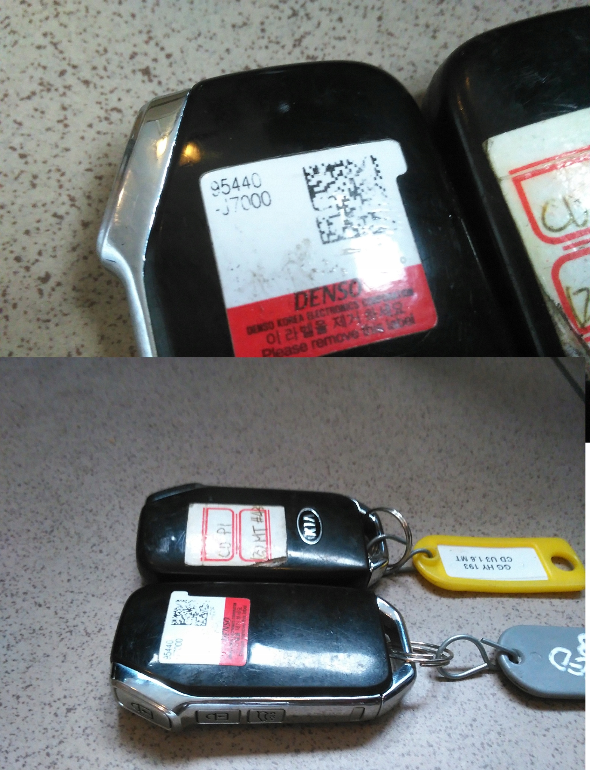 95440-J7000 - KIA CEED III 2018-20 КЛЮЧ ДИСТАНЦИОННОГО УПРАВЛЕНИЯ SMART KEY