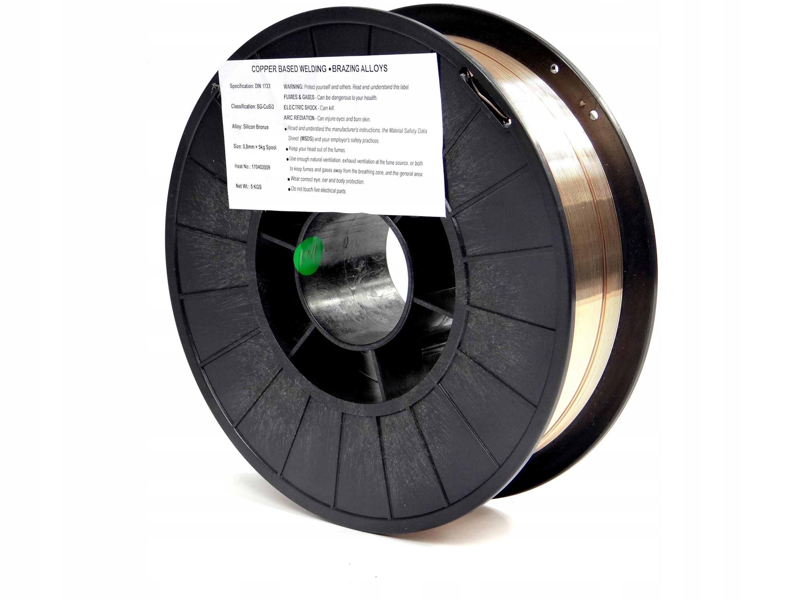 Drut CuSi3 0,8 mm Do Lutospawania Metodą Mig 5 kg