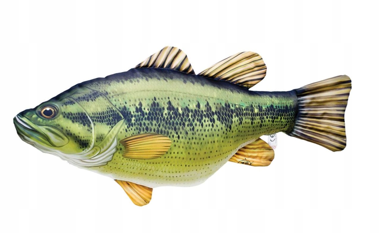 

Gaby pluszak ryba zabawka poduszka Bass 67cm