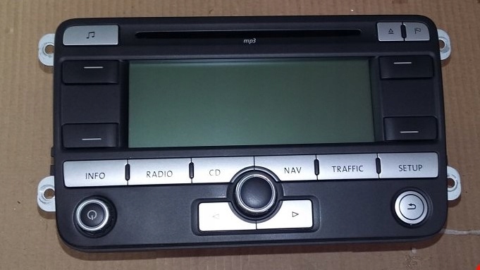 VW GOLF V RADIO ORYGINAŁ MP3 NAWIGACJA 1K0035191D