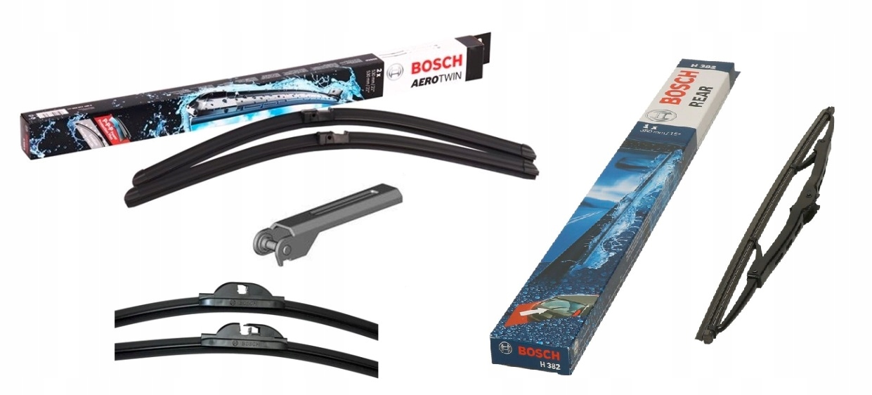 

Mercedes C W203 Kombi Wycieraczki Przód+tył Bosch