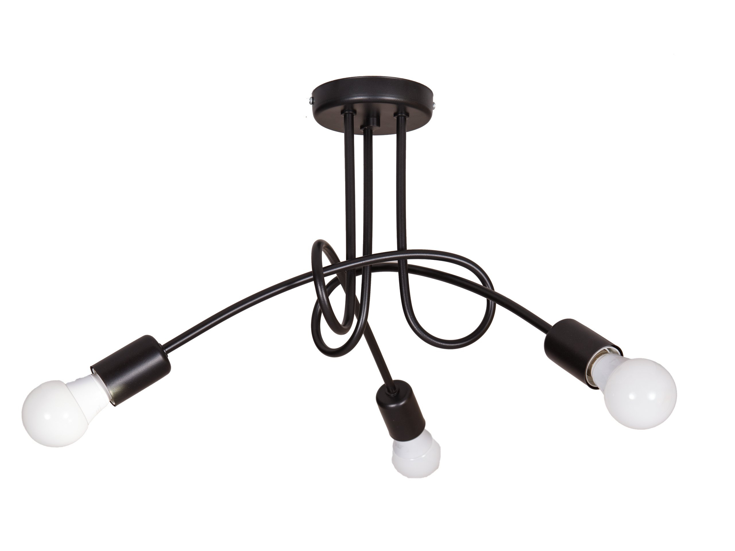 

Lampa Sufitowa Żyrandol Wisząca Edison 9 Kolorów