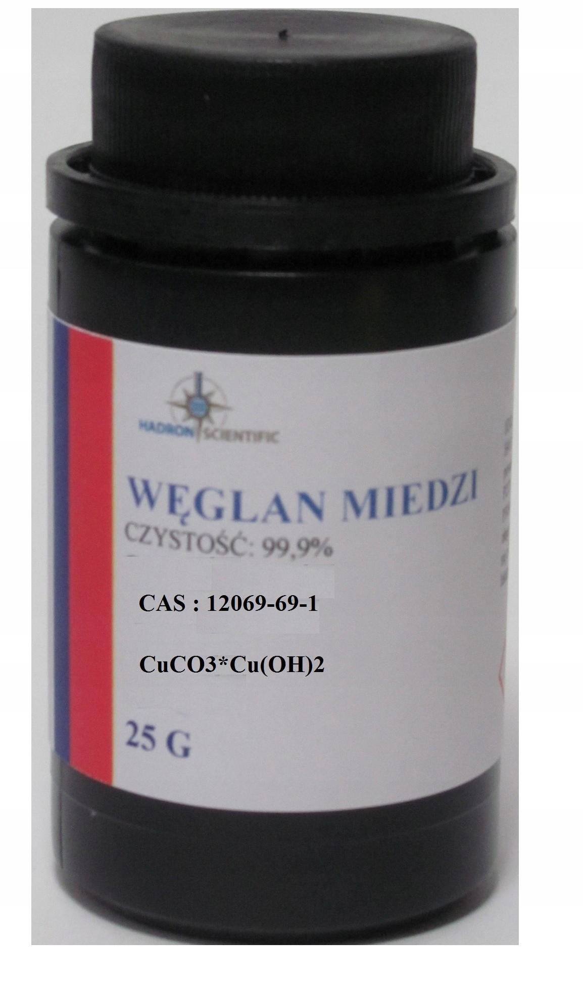 

Węglan Miedzi Zasadowy Czysty 25 G