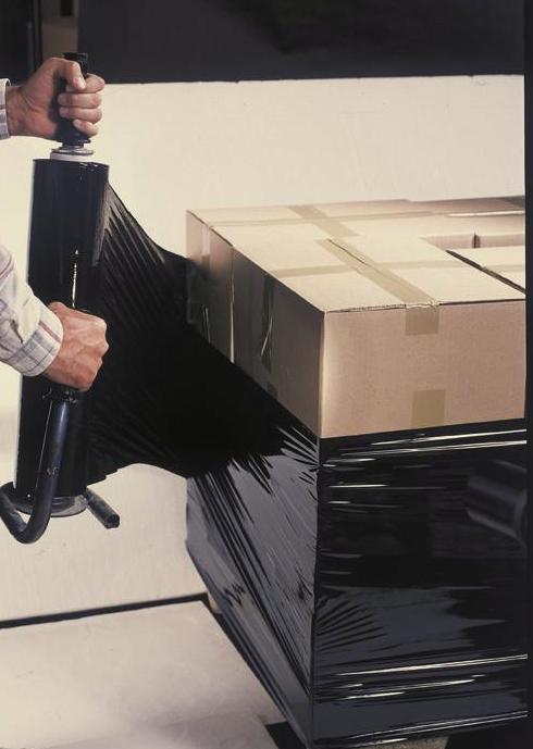 1,5 kg FOLIA STRETCH czarna STRECZ czarny 6szt. Marka inny