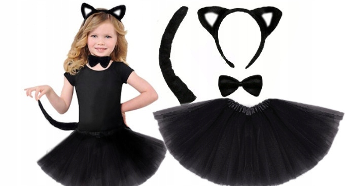 Карнавальный костюм кошки для девочки детский
