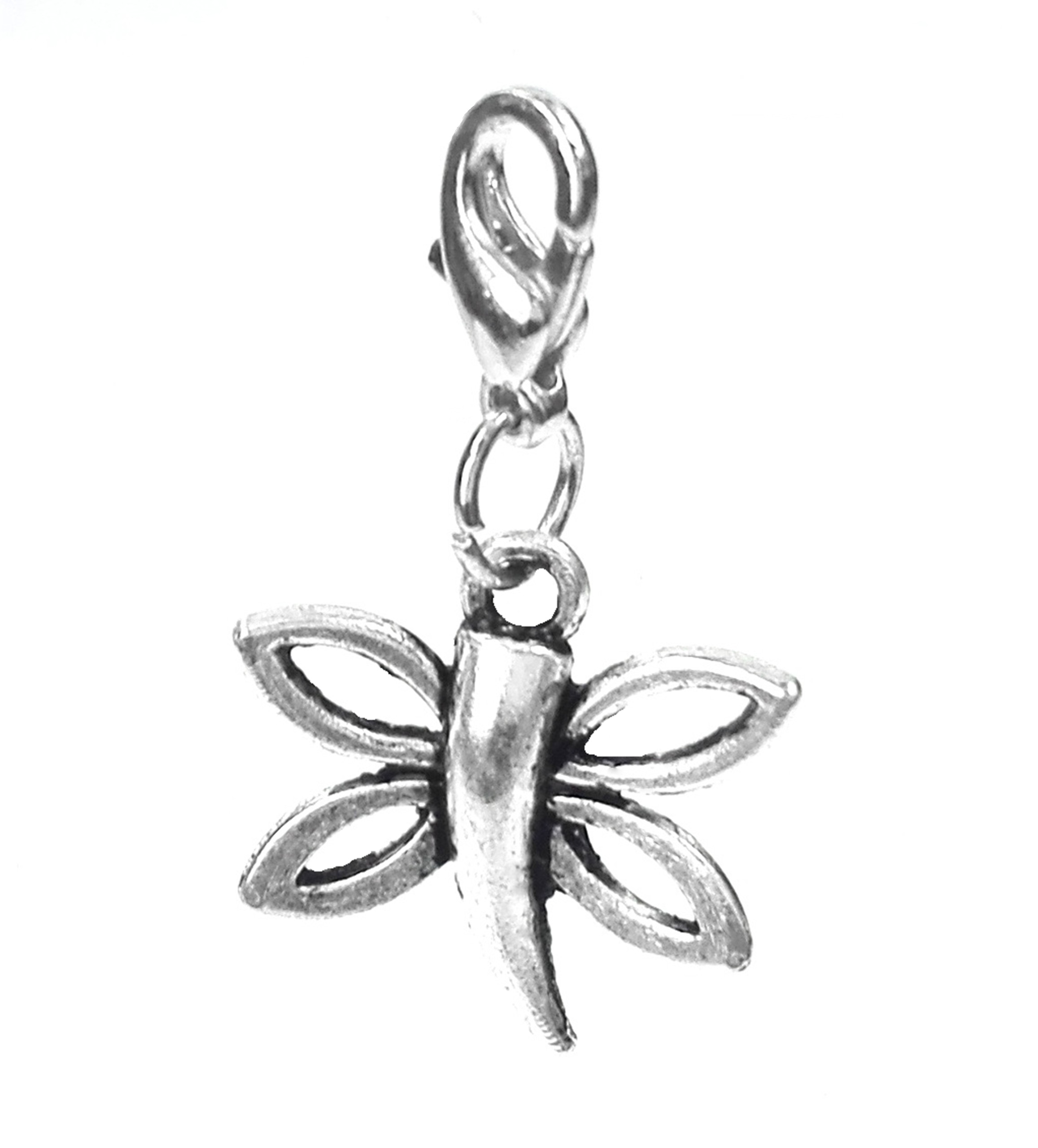 

Zawieszka srebrna charms ważka do bransoletek