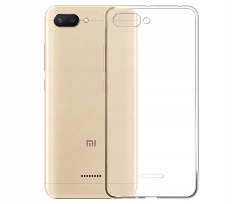 

Etui Slim Clear + Szkło 9H do Xiaomi Redmi 6A
