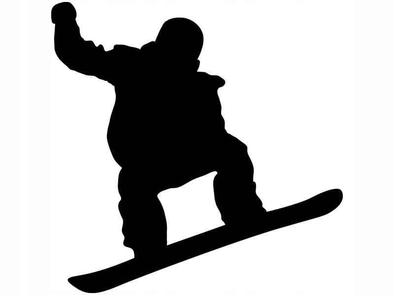 

Naklejka na ścianę Sport Snowboard 70 cm