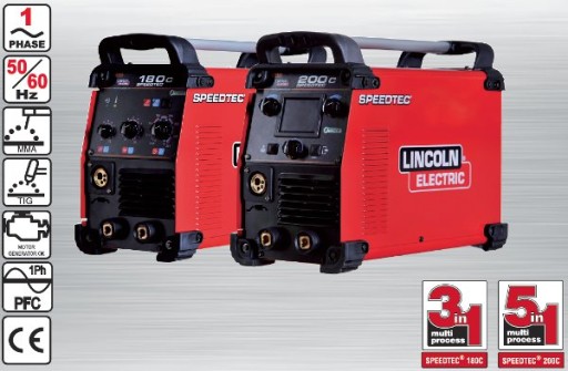 SPAWARKA SPEEDTEC 200C MIGOMAT MMA TIG 5W1 LINCOLN Marka Lincoln Electric