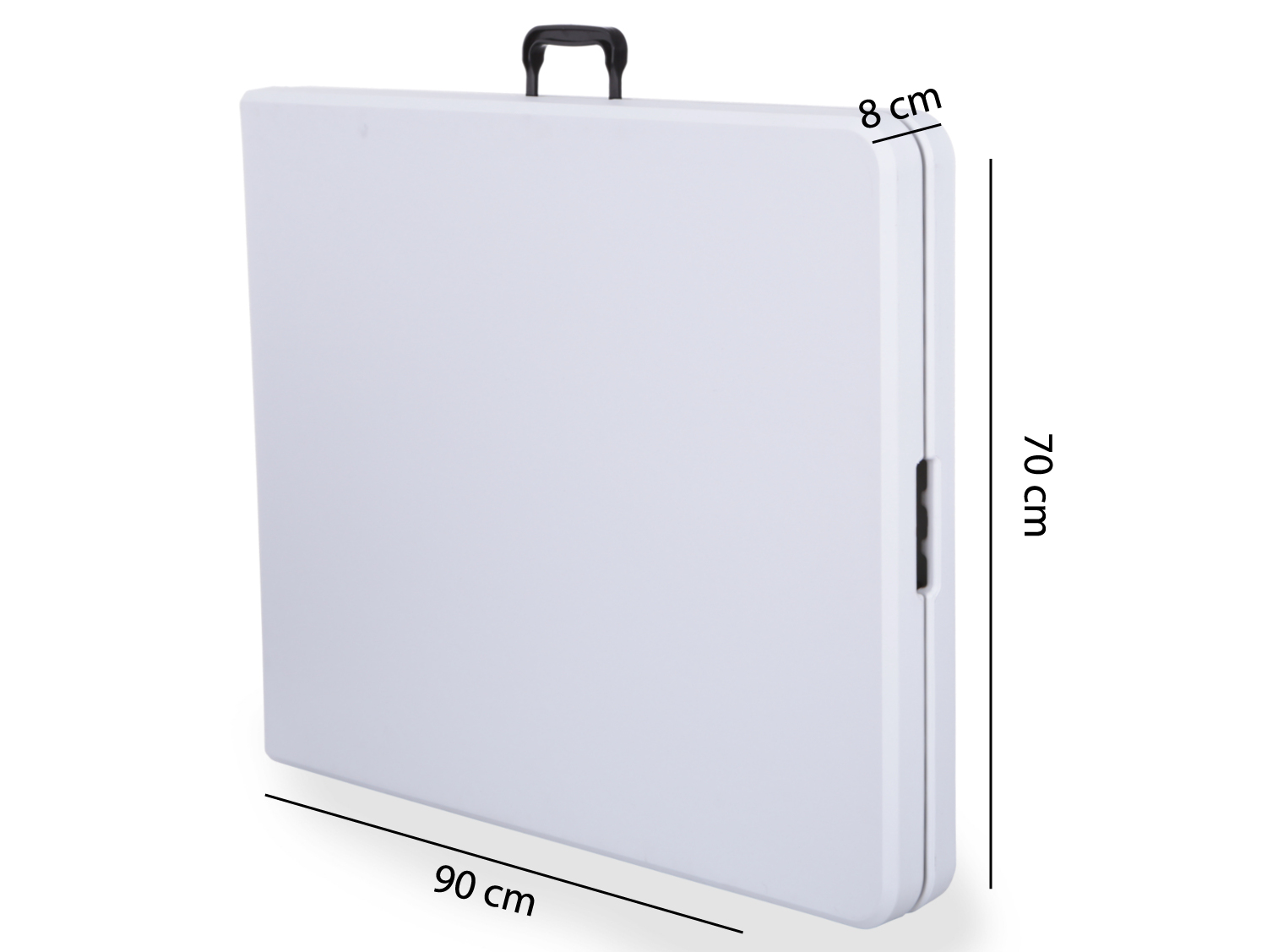 STÓŁ CATERINGOWY BANKIETOWY OGRODOWY SKŁADANY 180 Wysokość mebla 72 cm