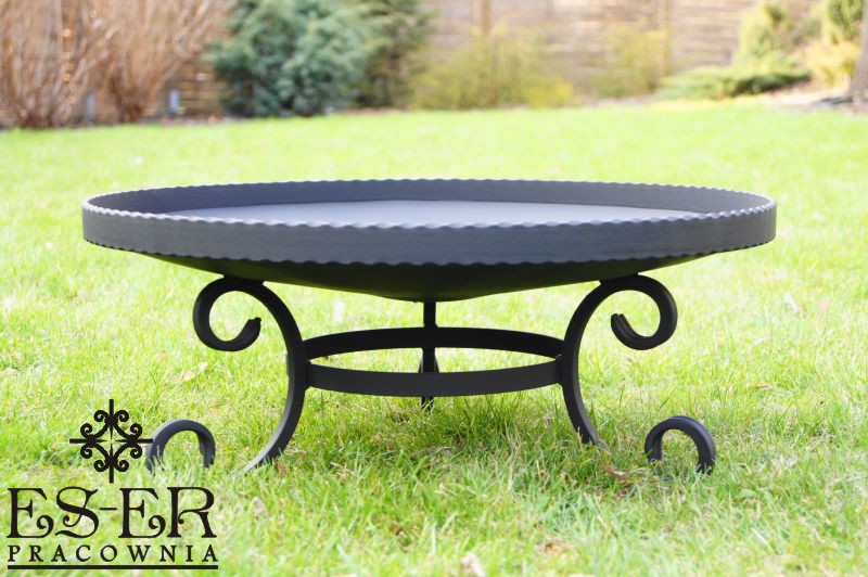 Palenisko KUTE z rantem MŁOTKOWANYM 60 cm ES-ER Producent Es-Er