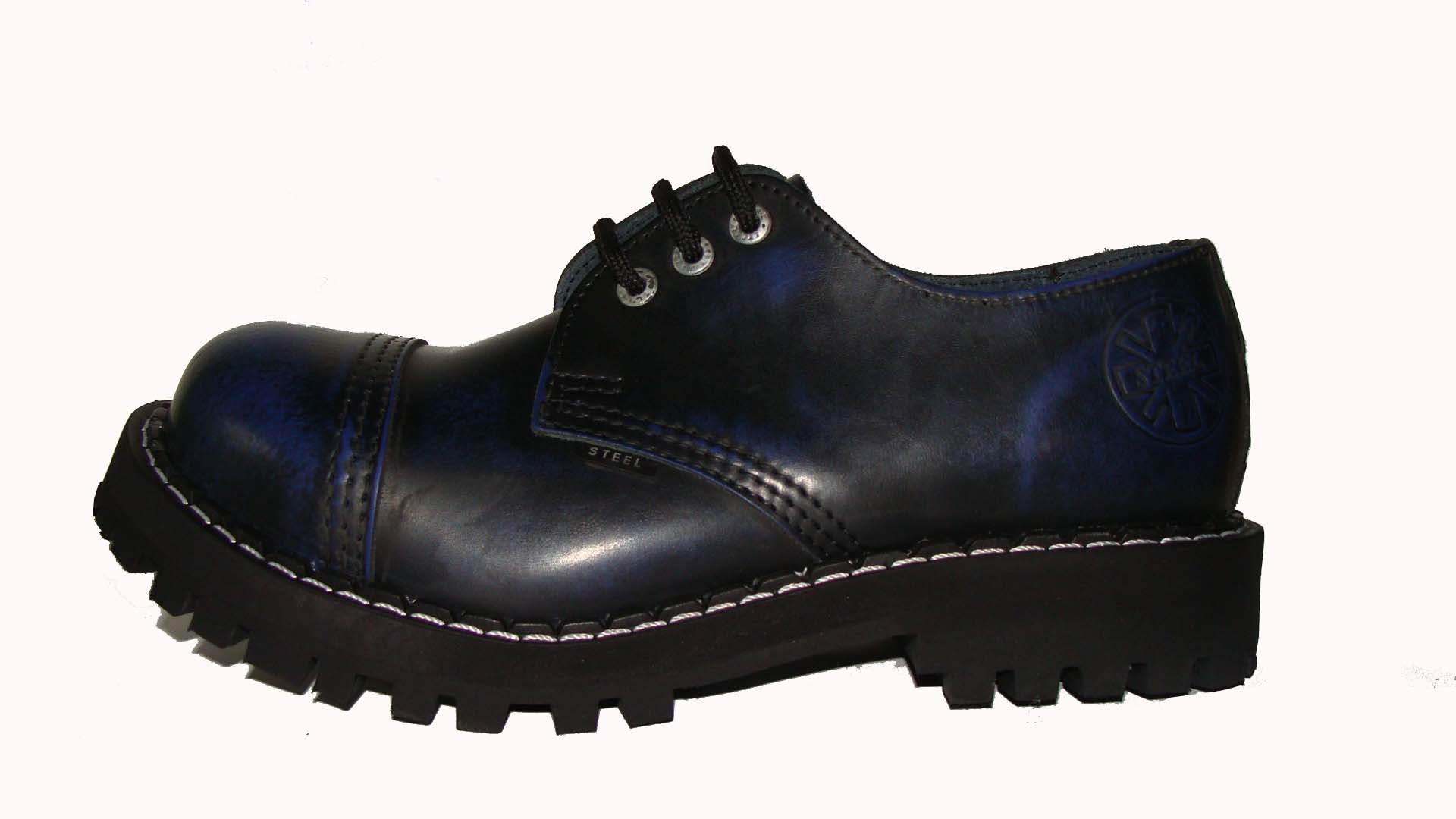 GIGA OKAZJA Niskie Glany STEEL Rozmiar 36 -SKÓRA- Marka STEEL