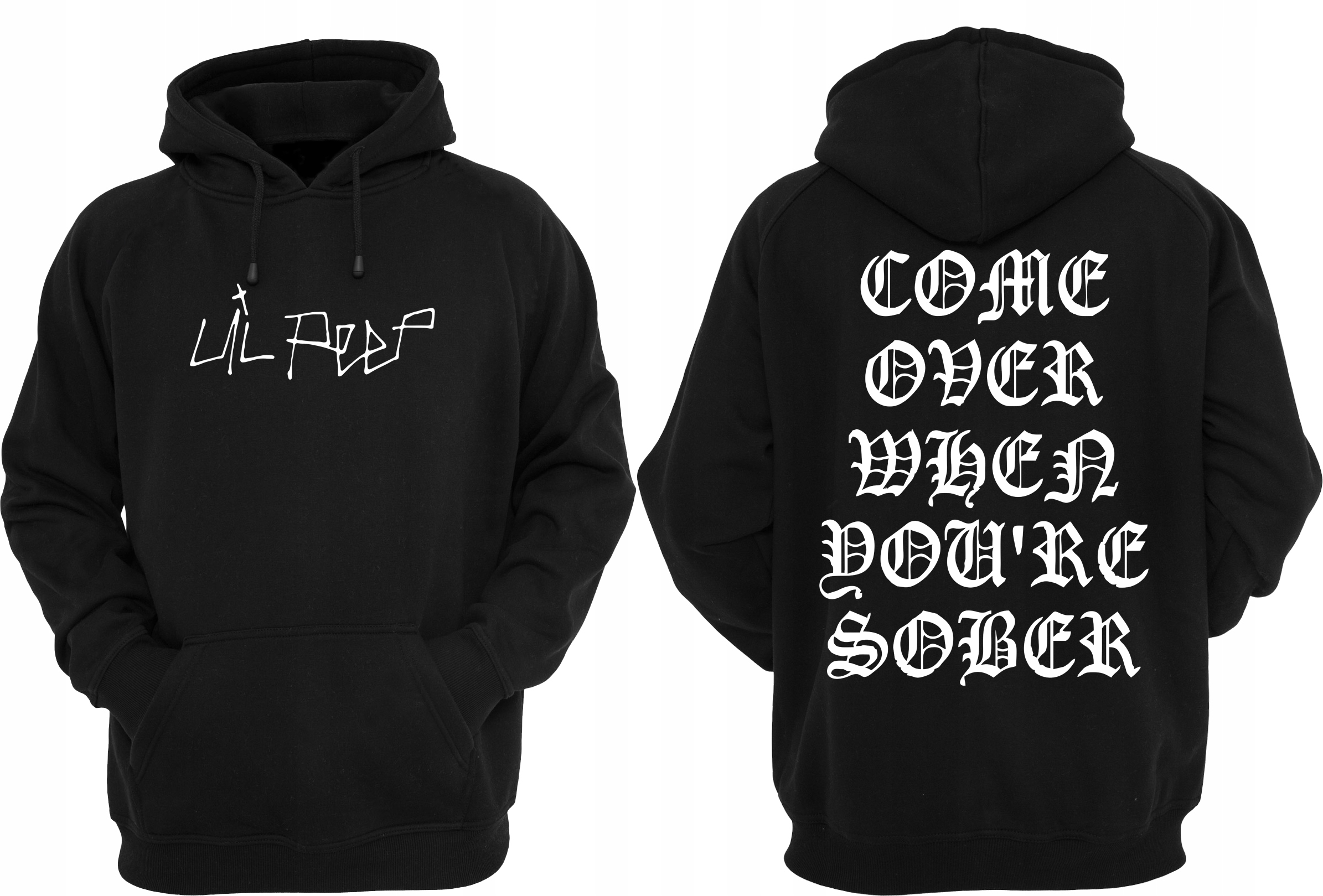 

LIL Peep bluza z kapturem Come Over r. XL