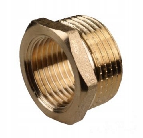 

Redukcja Mosiężna 1/2"x1/4" Do Manometru