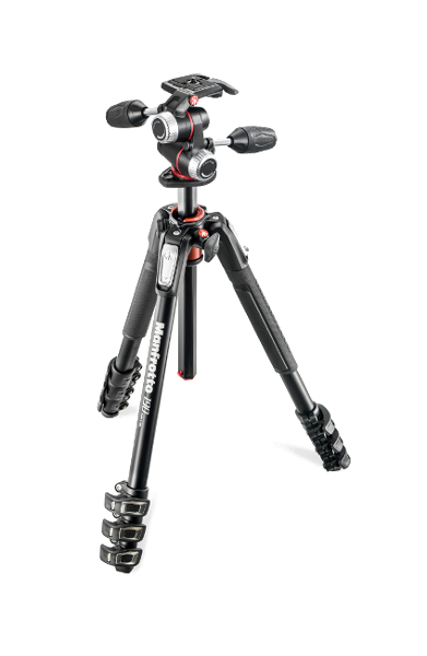 Manfrotto MK190XPRO4-3W Stativ s hlavou Fotorimex