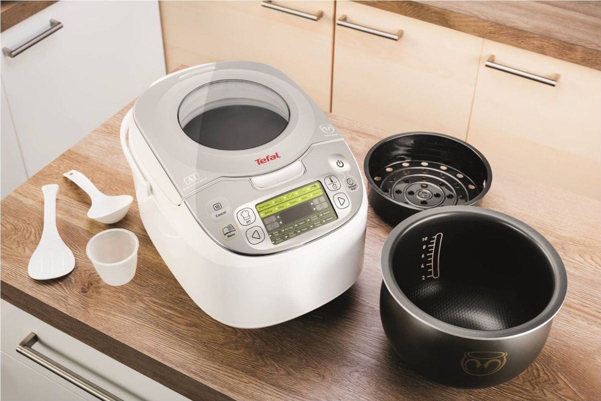 TEFAL Multicooker 45w1 5L Stal Nierdzewna Wyświetlacz LCD Książka Przepisów — miniatura 7
