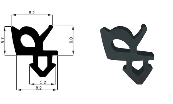 Uszczelki uszczelka do okien PCV REHAU komplet Kod producenta S-1387 I S-1388