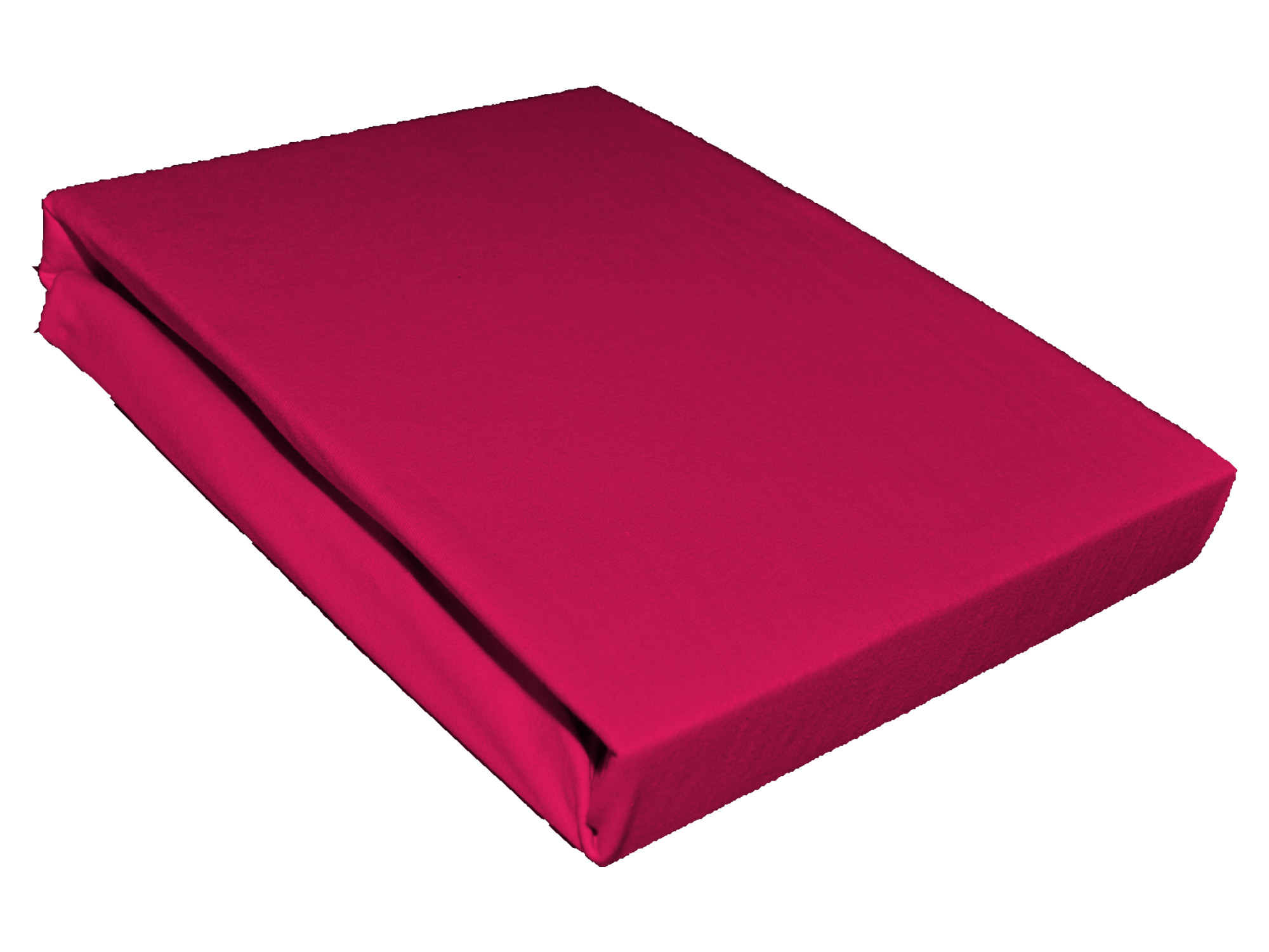 

Prześcieradło jersey 160x200 bawełniane amarantowe